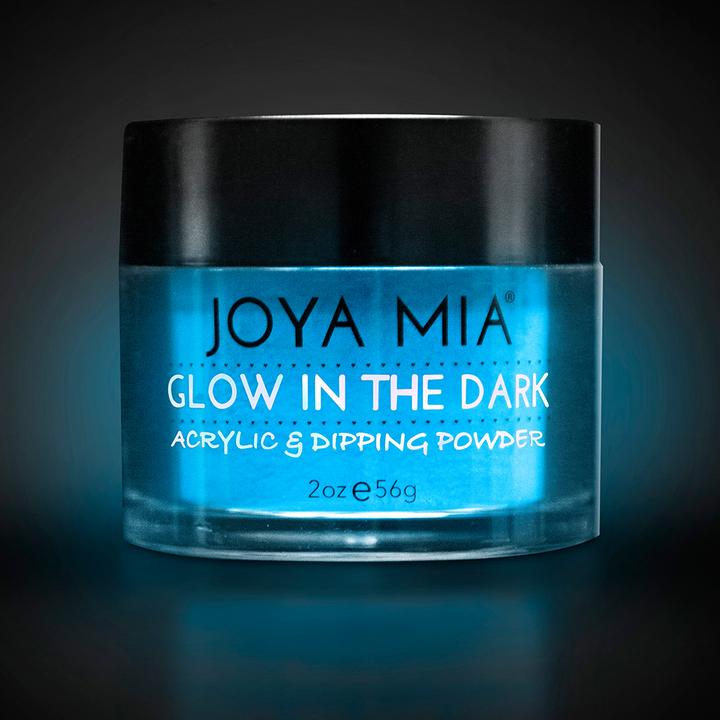 Joya Mia glow in the dark powder and gel + polish  - 4IN1-GW7